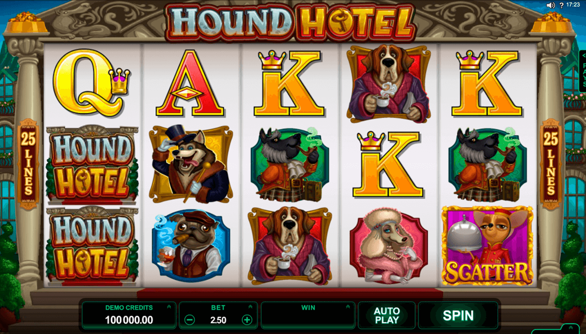 hound hotel microgaming casinospil online 