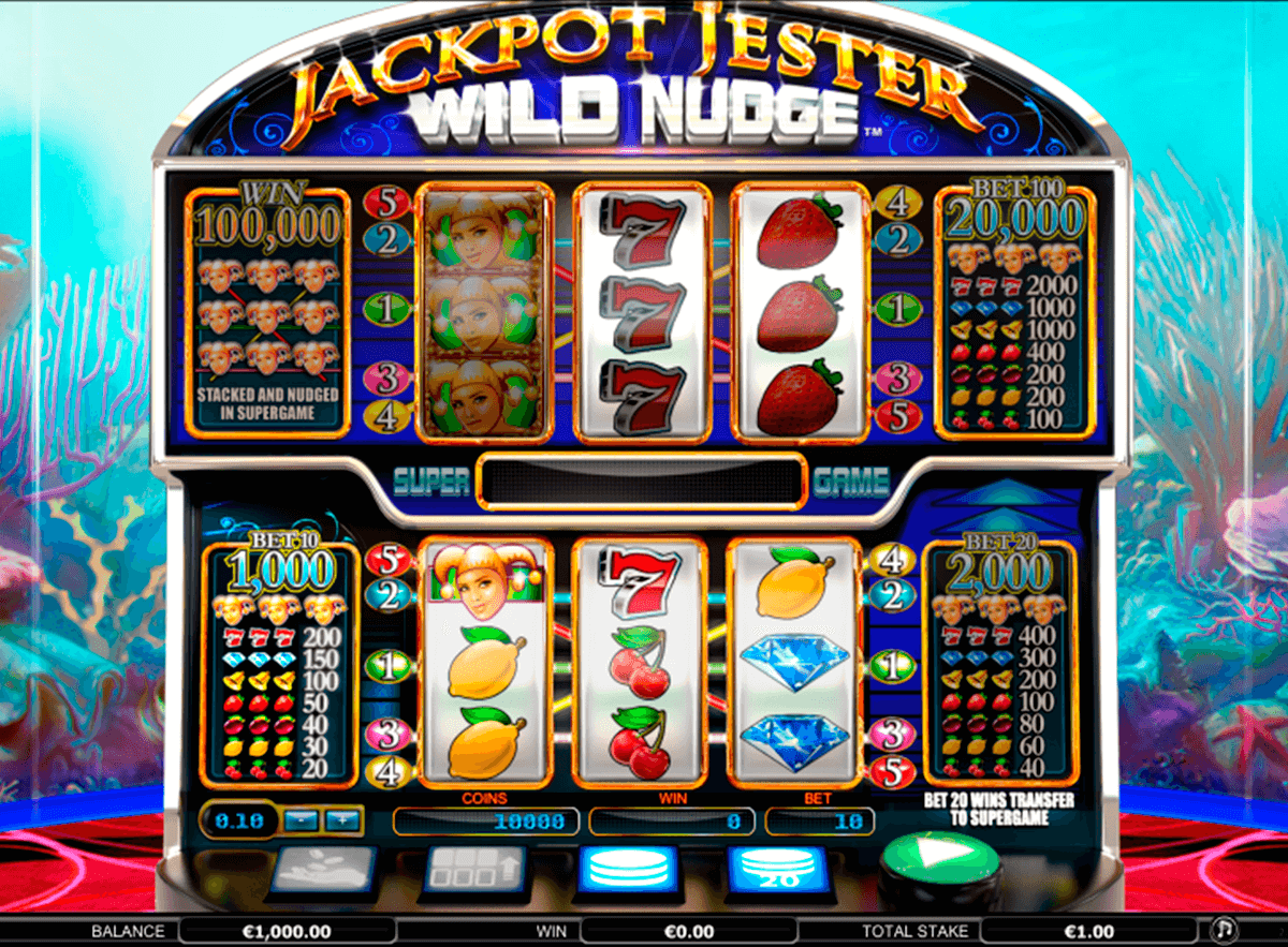 jackpot jester wild nudge nextgen gaming casinospil online 