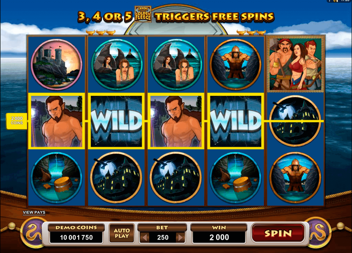 jason and the golden fleece microgaming casinospil online 