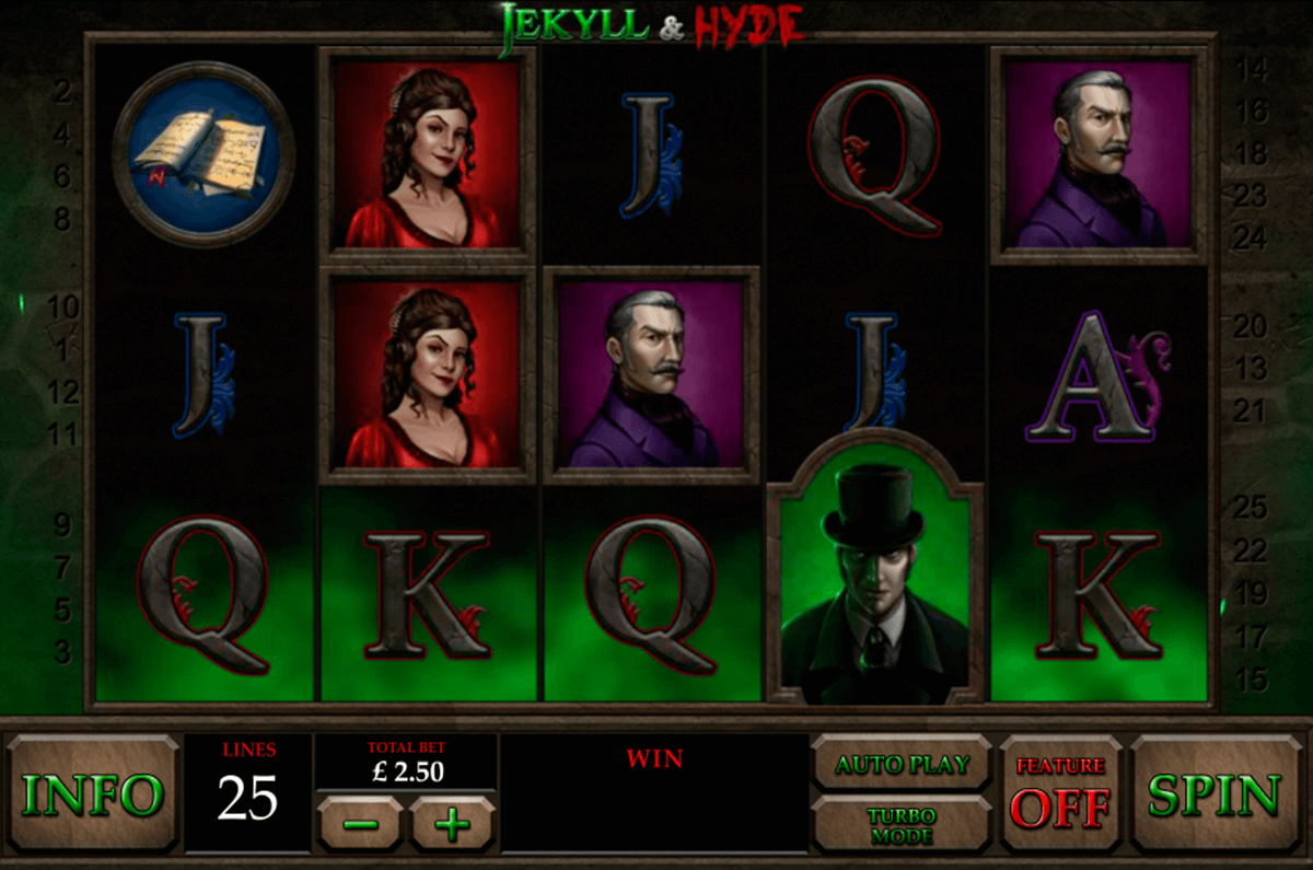 jekyll and hyde playtech casinospil online 