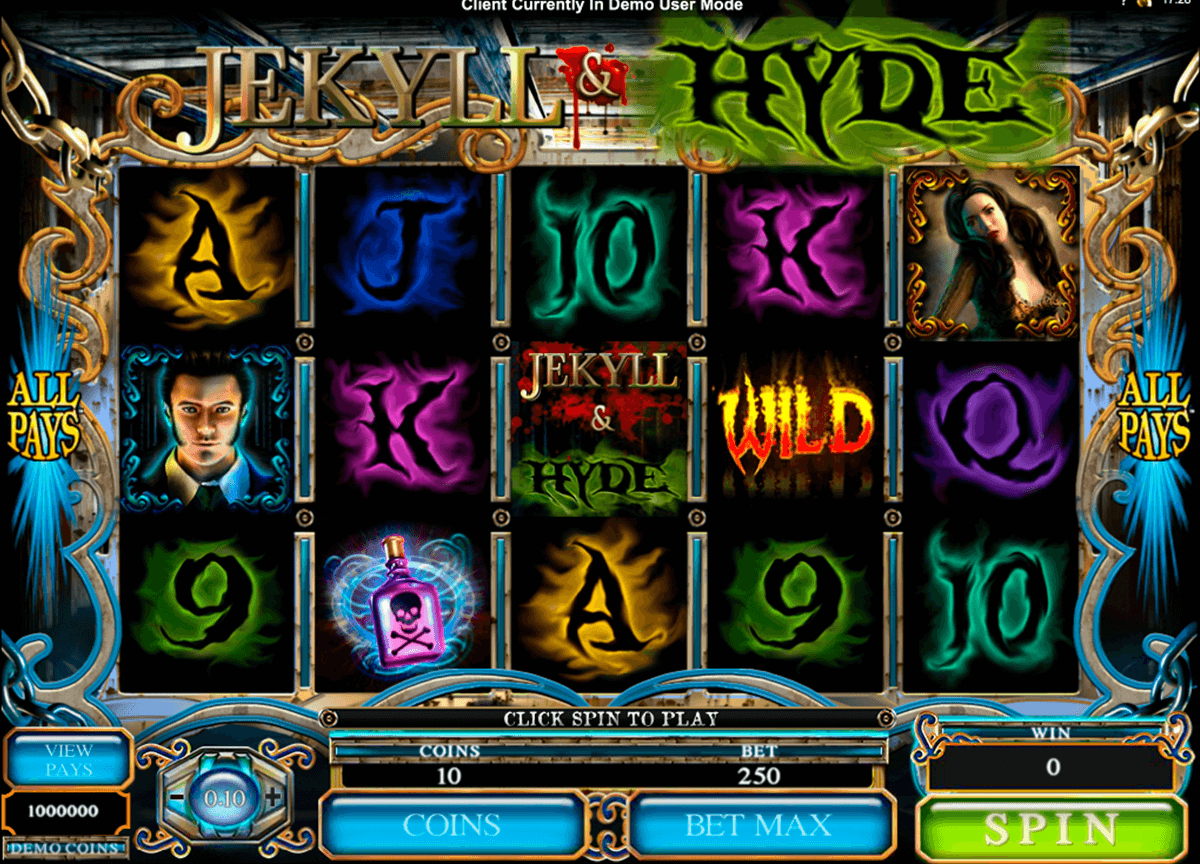 jekyll hyde microgaming casinospil online 