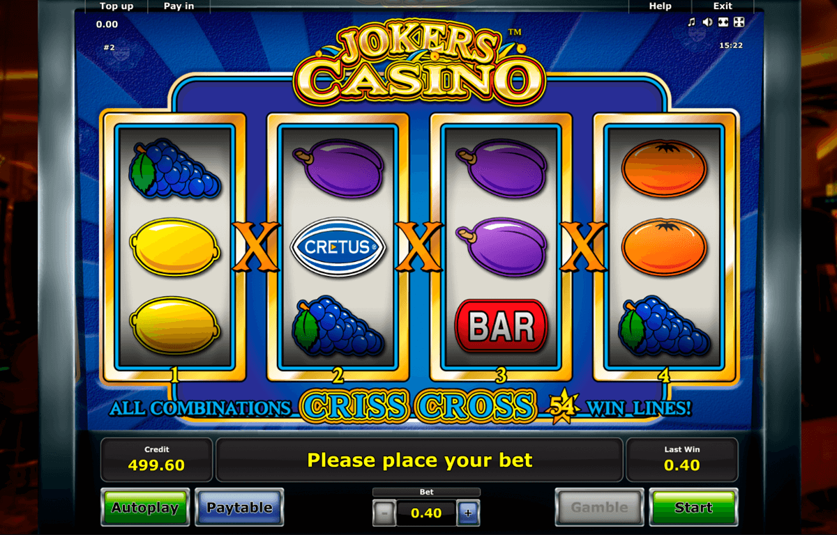 jokers casino novomatic casinospil online 