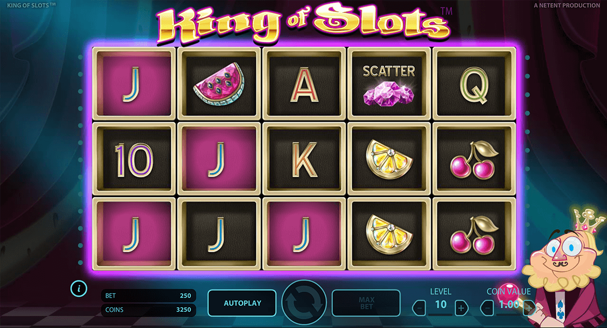 king of slots netent casinospil online 