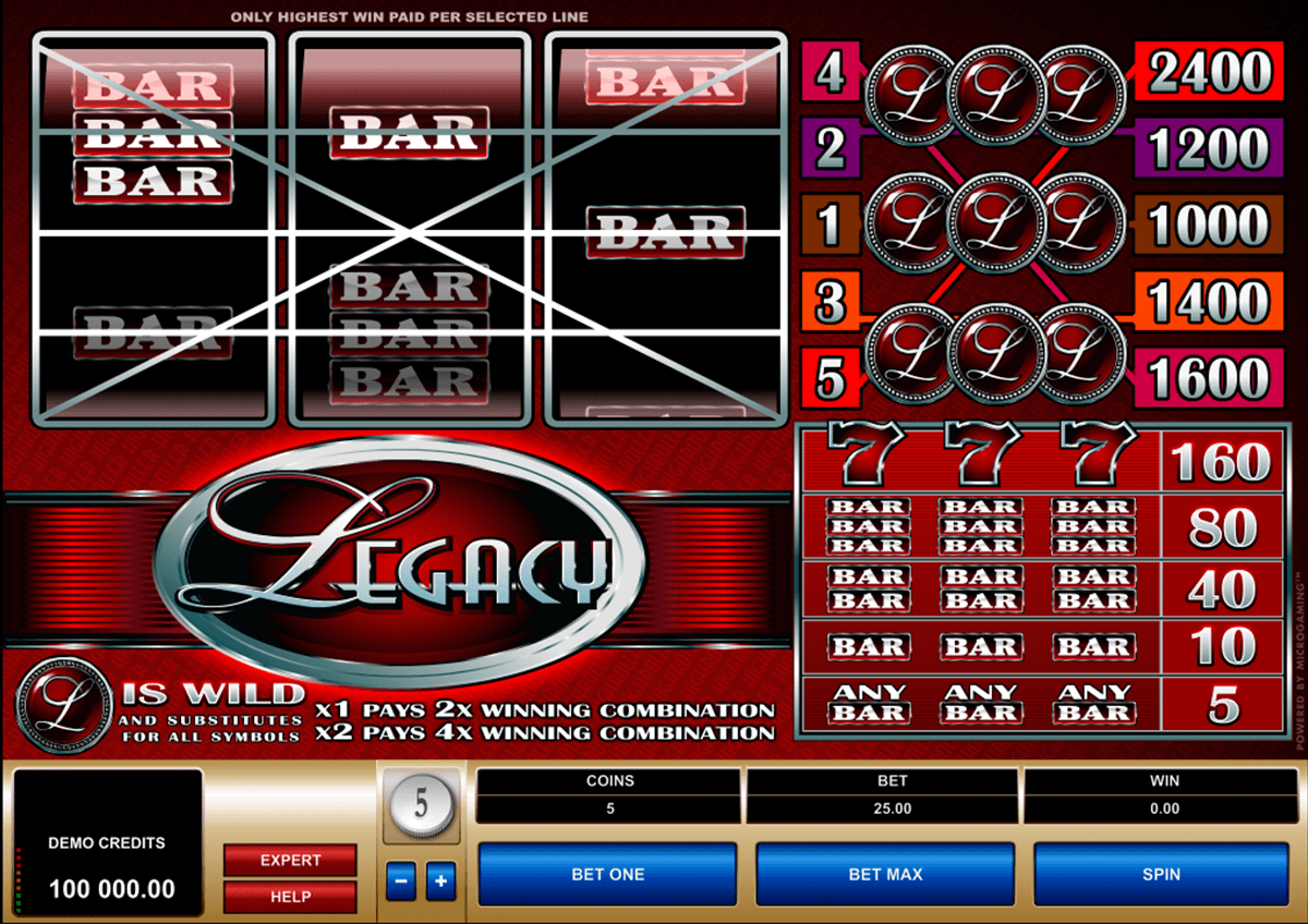 legacy microgaming casinospil online 
