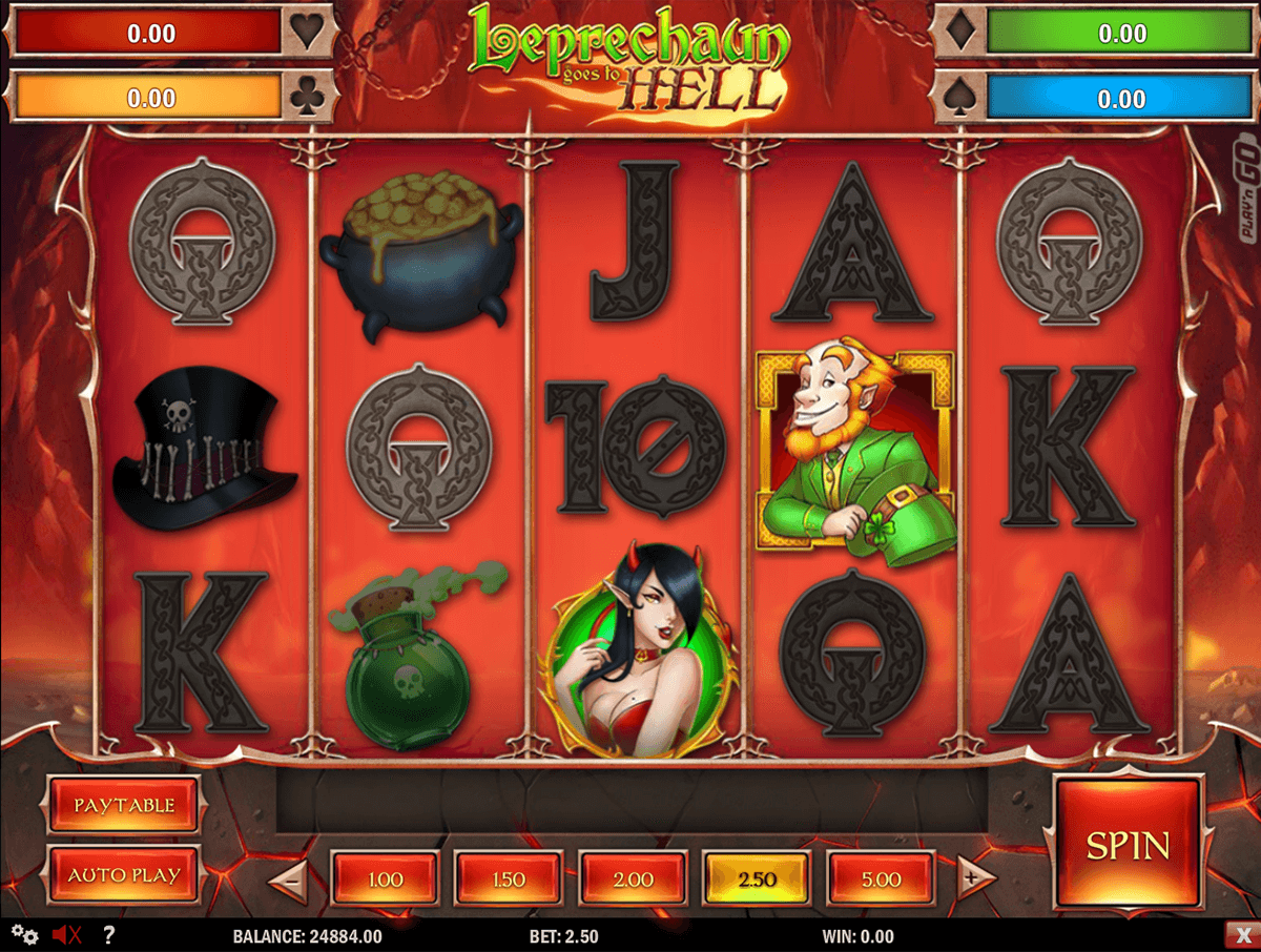 leprechaun goes to hell playn go casinospil online 