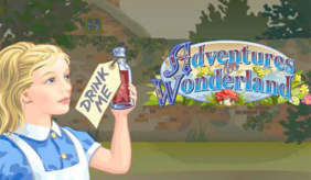 logo adventures in wonderland playtech 
