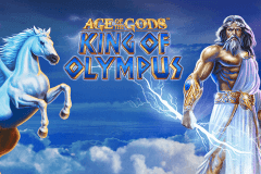 logo age of the gods king of olympus playtech spillemaskine 