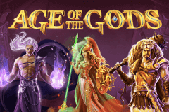 logo age of the gods playtech spillemaskine 