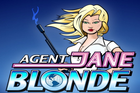 logo agent jane blonde microgaming 