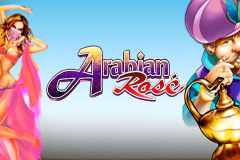 logo arabian rose microgaming spillemaskine 