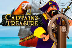 logo captains treasure playtech spillemaskine 