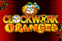 logo clockwork oranges novomatic spillemaskine 