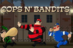 logo cops n bandits playtech spillemaskine 