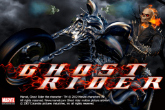 logo ghost rider playtech spillemaskine 