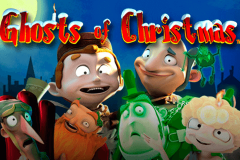 logo ghosts of christmas playtech spillemaskine 
