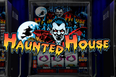 logo haunted house playtech spillemaskine 