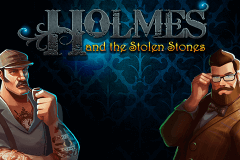 logo holmes and the stolen stones spillemaskine
