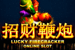 logo lucky firecracker microgaming spillemaskine 