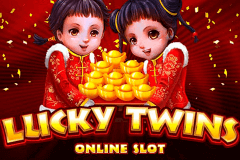 logo lucky twins microgaming spillemaskine 