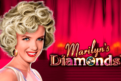 logo marilyns diamonds novomatic spillemaskine 