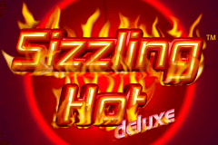 logo sizzling hot deluxe novomatic spillemaskine 