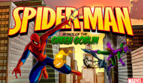 logo spider man attack of the goblin playtech 