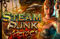 logo steam punk heroes microgaming 