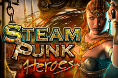 logo steam punk heroes microgaming spillemaskine 