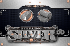 logo sterling silver 3d microgaming spillemaskine 