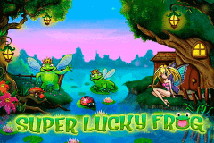 logo super lucky frog netent spillemaskine 