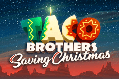 logo taco brothers saving christmas elk spillemaskine 