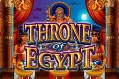 logo throne of egypt microgaming spillemaskine 