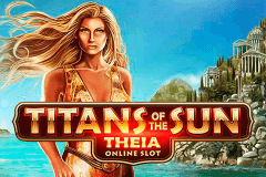 logo titans of the sun theia microgaming spillemaskine 
