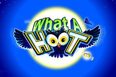 logo what a hoot microgaming spillemaskine 