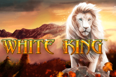 logo white king playtech spillemaskine 