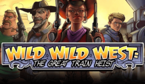 logo wild wild west the great train heist netent 