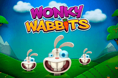 logo wonky wabbits netent spillemaskine 