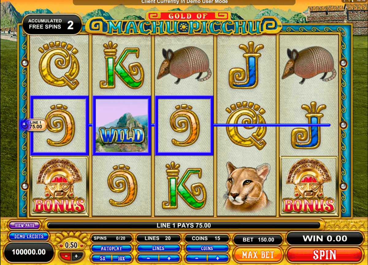 machu picchu microgaming casinospil online 