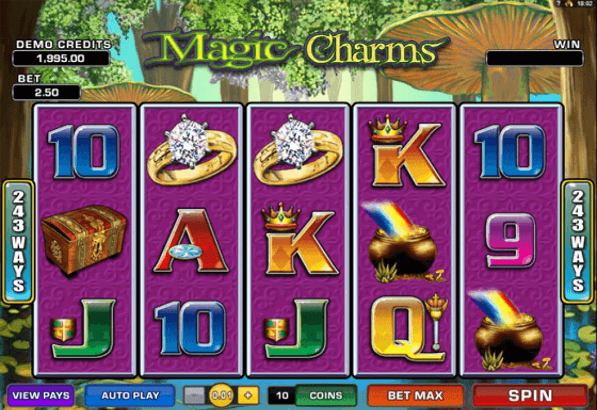 magic charms microgaming casinospil online 