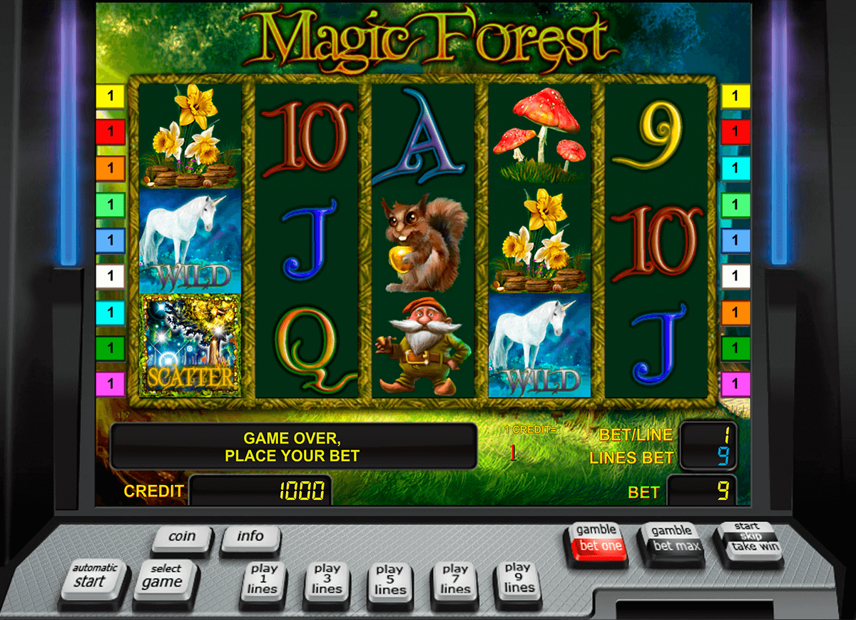 magic forest novomatic casinospil online 