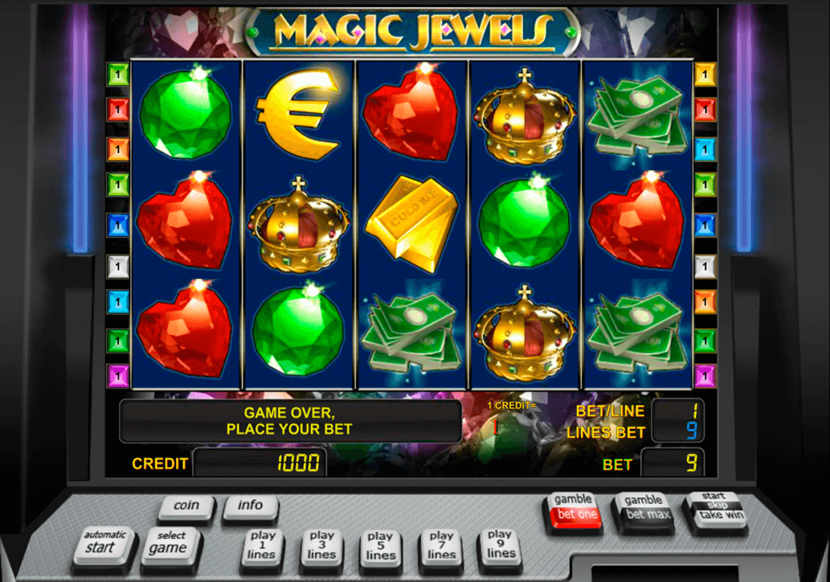 magic jewels novomatic casinospil online 