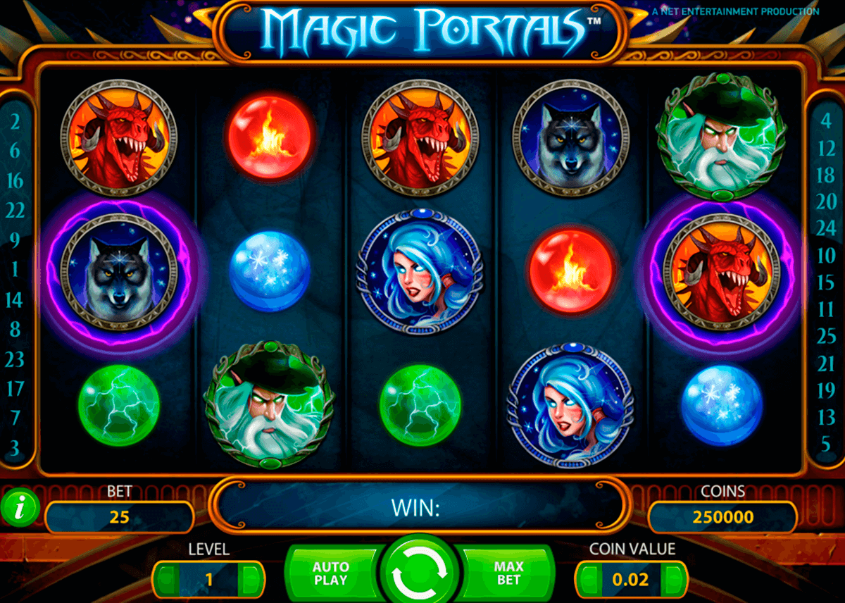 magic portals netent casinospil online 