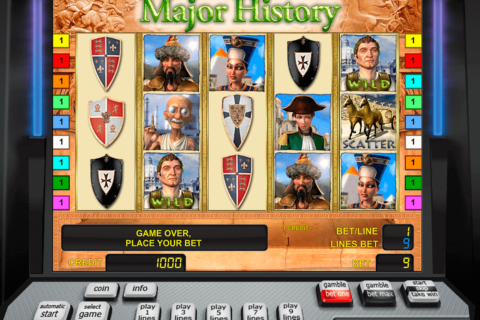 major history novomatic casinospil online 