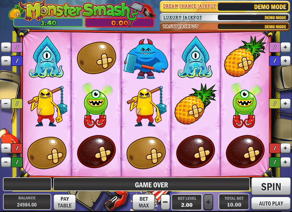 monster smash playn go casinospil online 