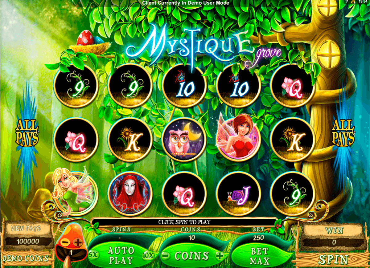 mystique grove microgaming casinospil online 