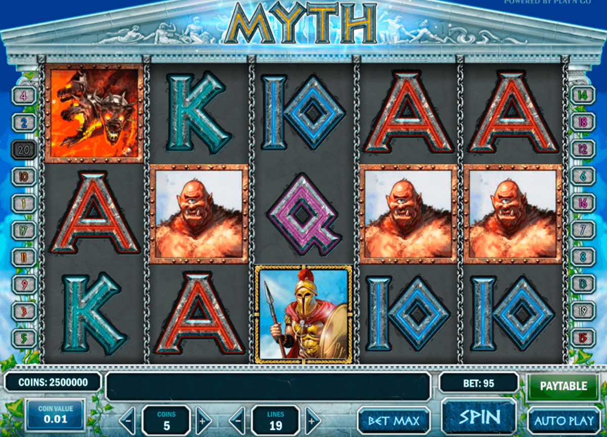 myth playn go casinospil online 