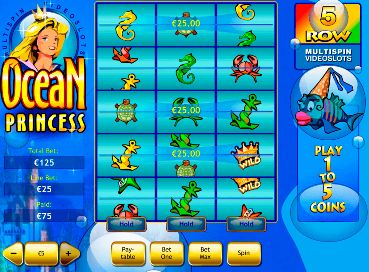 ocean princess playtech casinospil online 