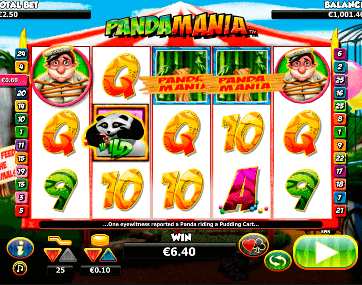 pandamania nextgen gaming casinospil online 