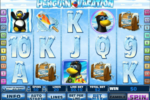 penguin vacation playtech casinospil online 