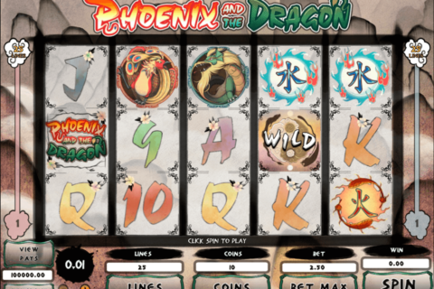 phoenix and the dragon microgaming casinospil online 